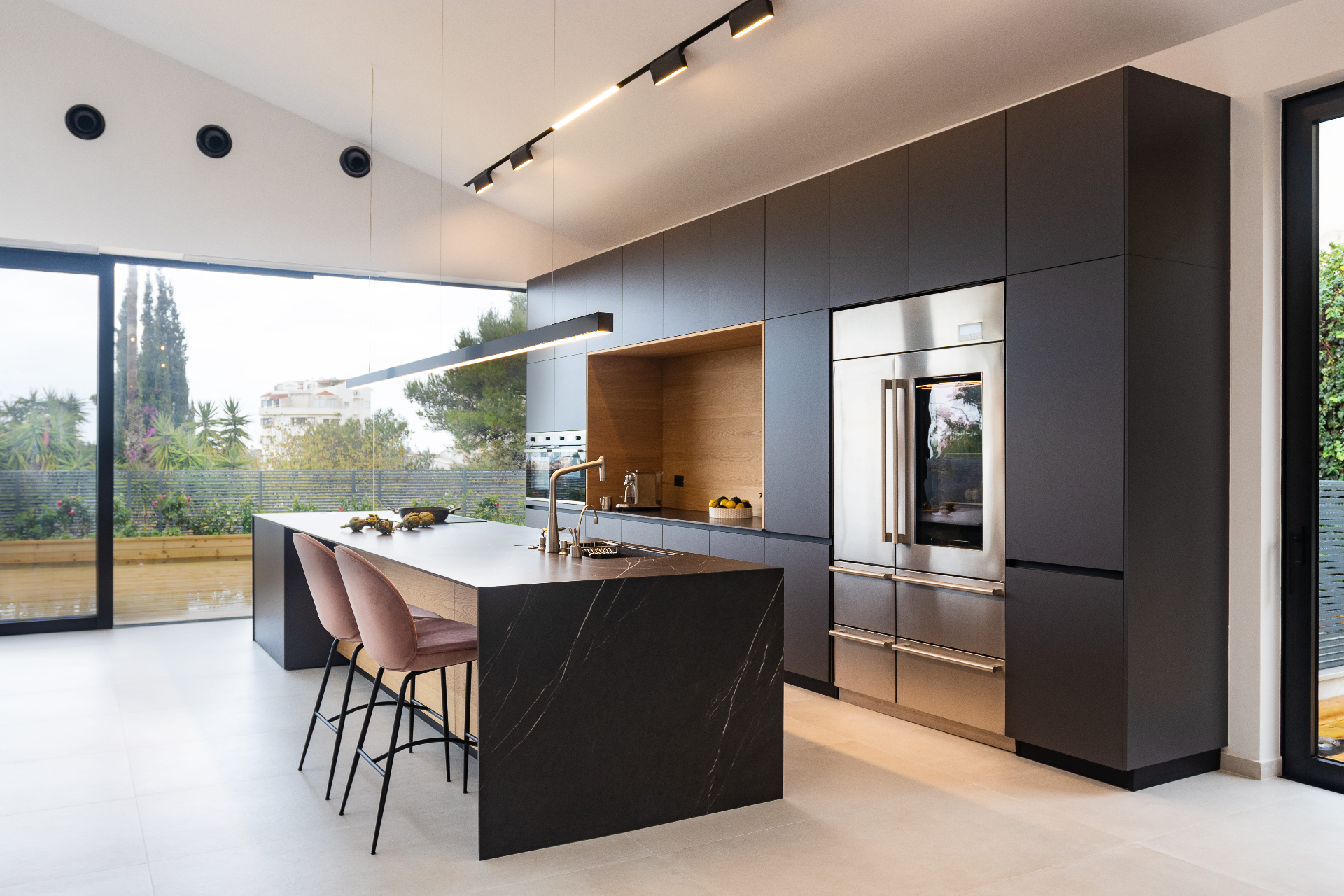 European-Style Modern Kitchen — Wynnewood, PA